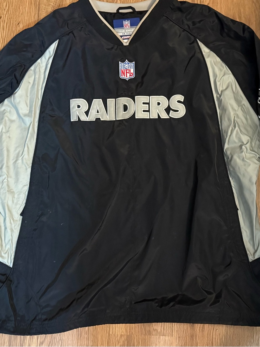 NFL Raiders Black & Silver Pullover